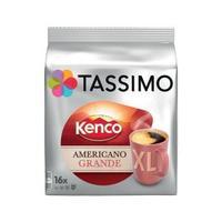 Tassimo Kenco Americano Grande Coffee 5 x Pack of 16 80 Disc 7040471