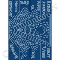 Tattered Lace Art Deco Stepper Card Die 387194