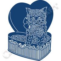 Tattered Lace Chocolate Box Kitty Die 388202