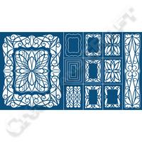 Tattered Lace Double Shutter Card Die Set 400122