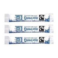 Tate & Lyle Fairtrade Granulated Cane White Sugar Sticks Pack of