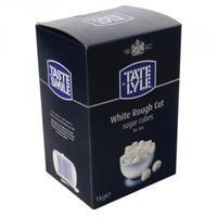 tate lyle rough cut white sugar cubes 1kg a03902