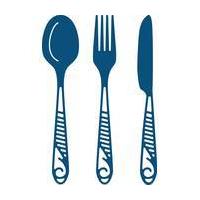 Tattered Lace Silverware Dies 3 Pieces