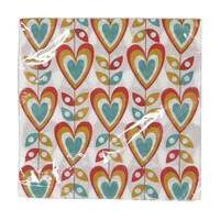 Talking Tables Heart Napkins 16 Pack