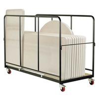 table trolley for storage and moving of all polyfold tables