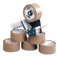 Tape Dispenser With 6 Rolls Polypropylene Tape 50mmx66m 9761Bdp01 Pack