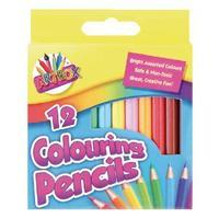 tallon assorted half sized coloured pencils pack of 288 5119