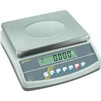 Table top scales Kern GAB 12K0.1N Weight range 12 kg Readability 0.1 g mains-powered, rechargeable Silver