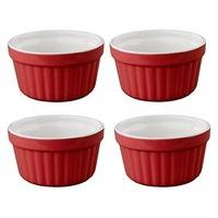 tala originals set of 4 ramekins red 4 piece