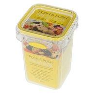 Tala Push And Push Storage Container Square, Transparent, 650 Ml, 2-piece