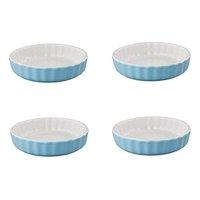 Tala Originals 4 x 12.5cm Tart Dishes - Blue, 4-piece