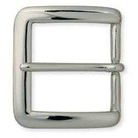 Tandy Leather Nickel Heel Bar Buckle Fits 1-1/2 1550-02 By Tandy Leather Factory