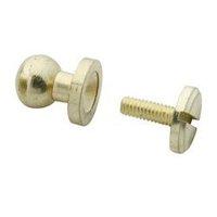 Tandy Leathercraft Screwback 5/16 Gilt Button Stud 11310-01 By Tandy Leather