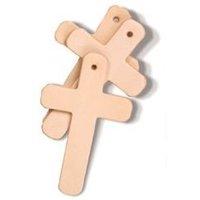 Tandy Leather Toolable Cross Shape Fobs 25 Pack New 44132-25