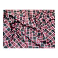 tartan brushed cotton dress fabric beaufort