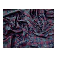 tartan brushed cotton dress fabric burleigh