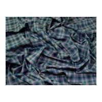 tartan brushed cotton dress fabric irving