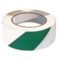 tape warning 6 rolls of green white width 50mm