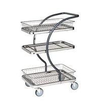 TABLE TROLLEY WITH THREE TRAYS