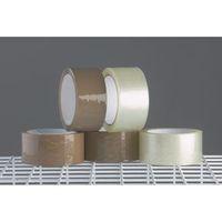 TAPE - POLYPROPYLENE CLEAR ROLL W:48mm, carton of 6