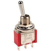 taiway 100 sp3 t100b1m1qe miniature toggle switch spdt centre off