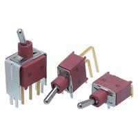 Taiway 100AWDP-1T1-3-B4-M7-Q-E DPDT Sealed R/a Vert Toggle Switch