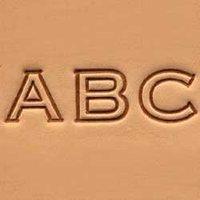 tandy leather craftool 13cm block alphabet set nib 8143 00