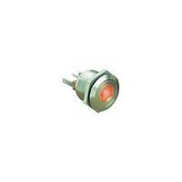 Tamper-proof pushbutton 24 Vdc 0.05 A 1 x Off/(On) Bulgin MPI001/28/RD IP66 momentary 1 pc(s)