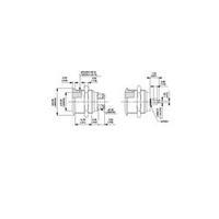 Tamper-proof pushbutton 24 Vdc 0.05 A 1 x Off/(On) APEM AV09C703D200 momentary 1 pc(s)