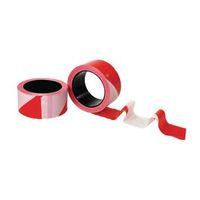 tape roll 50mm x 100 meters redwhite