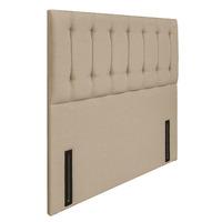 Tamar Grand Floorstanding Upholstered Headboard - Superking - Beige