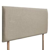 Taurus Upholstered Headboard - Superking - Fudge
