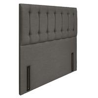 Tamar Grand Floorstanding Upholstered Headboard - Single - Slate