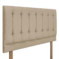 Tamar Upholstered Headboard Beige Small Single