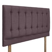 Tamar Upholstered Headboard - Small Double - Amethyst