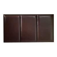 Tana Upholstered Headboard Suede Stone Double