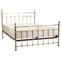 tarvos brass bed frame double brass