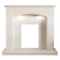 Tahlia Manila Micro Marble Fire Surround with Lights