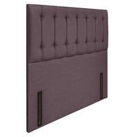 Tamar Grand Floorstanding Upholstered Headboard - Small Single - Amethyst