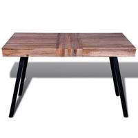 table reclaimed teak