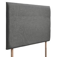 Taurus Grand Upholstered Headboard - Small Single - Granite