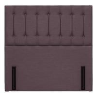 Tamar Grand Floorstanding Upholstered Headboard - Superking - Amethyst