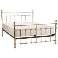 Tarvos Brass Bed Frame Double Brass