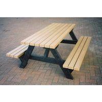 TABLE - PICNIC RECYCLED STD SIZE: 1500X1500MM O/LL