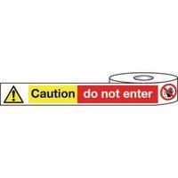 TAPE CAUTION DO NOT ENTER 75 X 250 TAPE