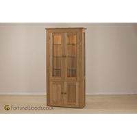 Tavistock Oak Glass Display Cabinet