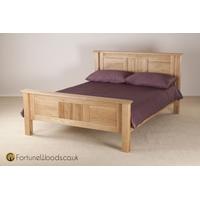 Tavistock Oak Bed - High Foot End