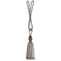 taupe large tassel tieback ann set of 2