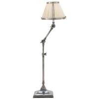 Tarnished Silver Plated Table Lamp Brunswick