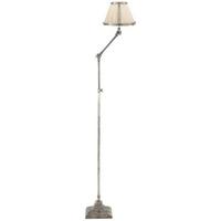 Tarnished Silver Plated Floor Lamp Brunswick